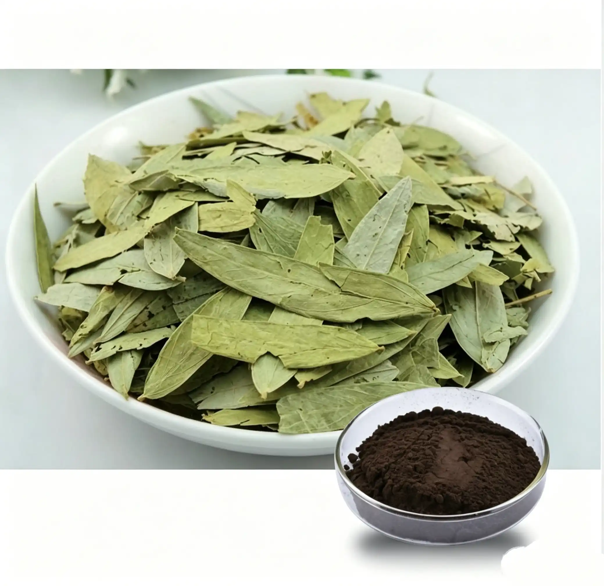 What is senna leaf extract used for