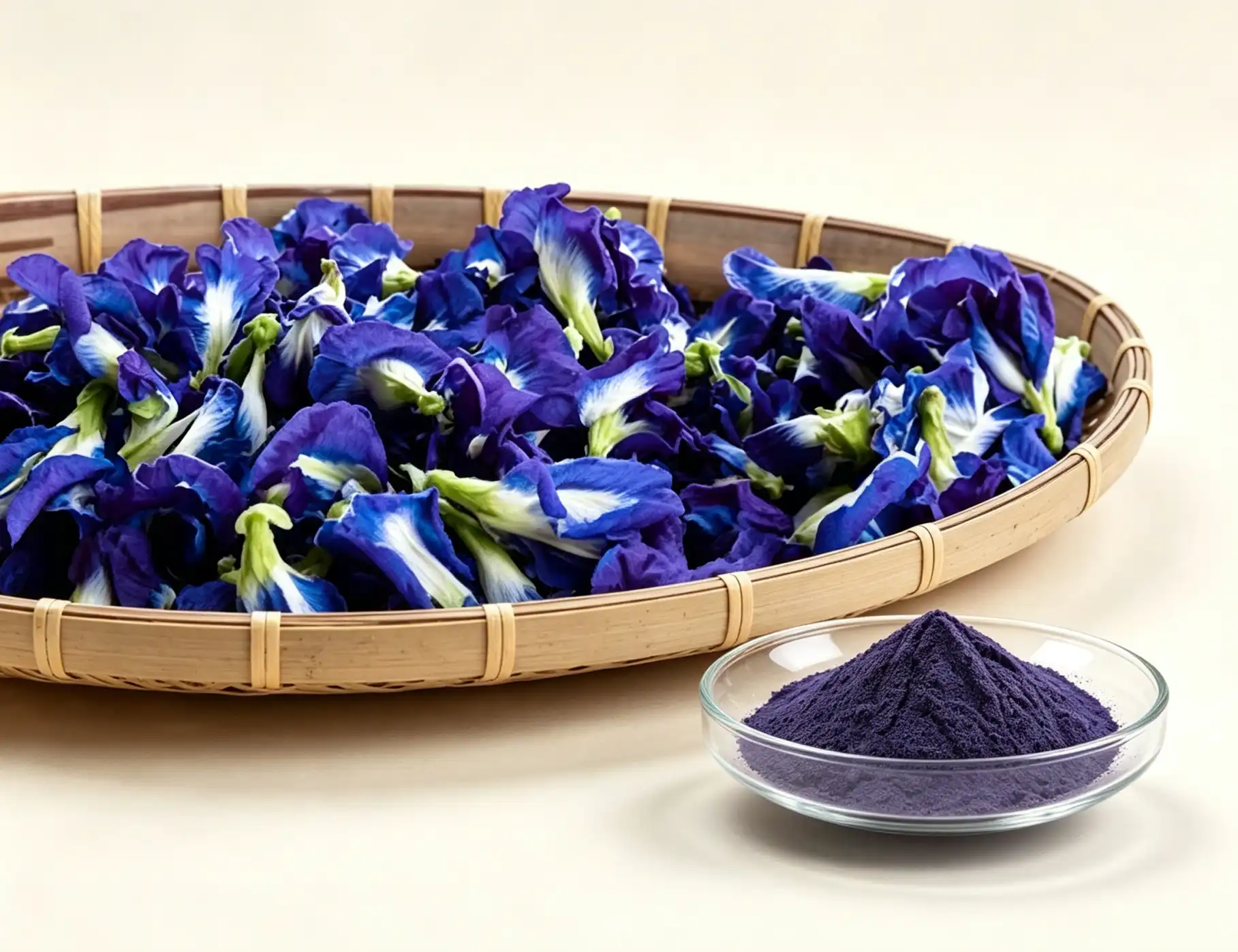 How to use butterfly pea extract for natural blue color?