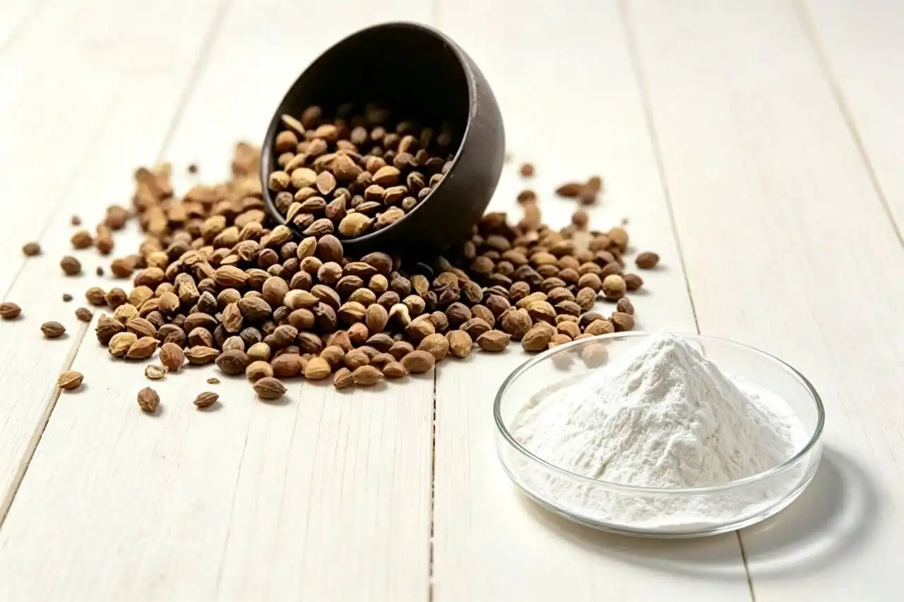 Semen Pruni Extract vs Herbal Powder Comparison