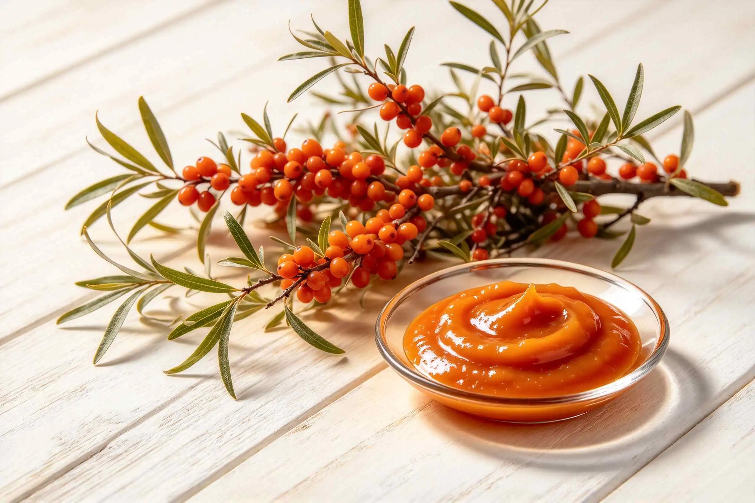 Sea Buckthorn Puree Applications in Beauty Nutrition