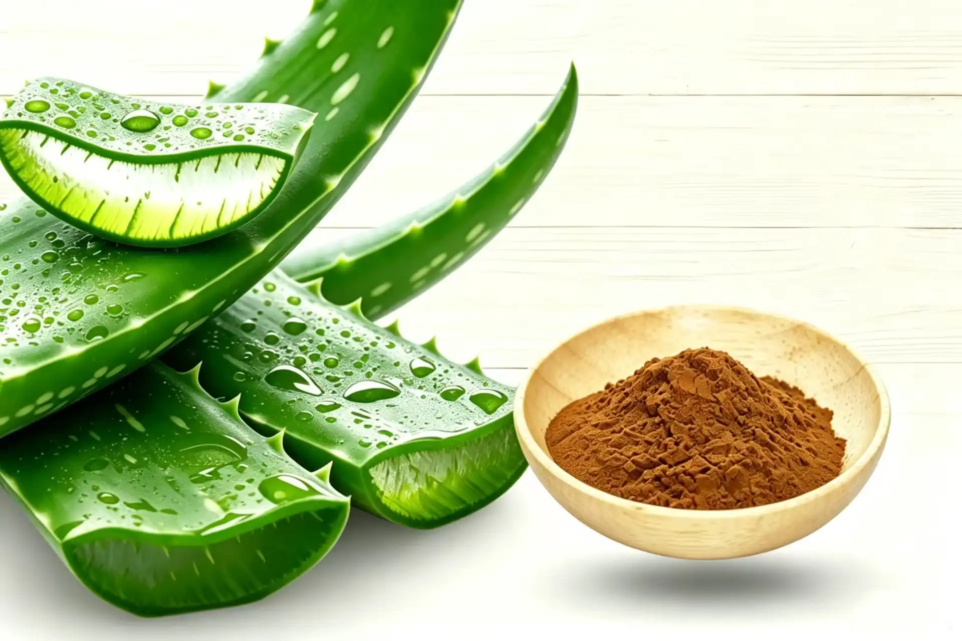 How to extract emodin from Aloe vera ?