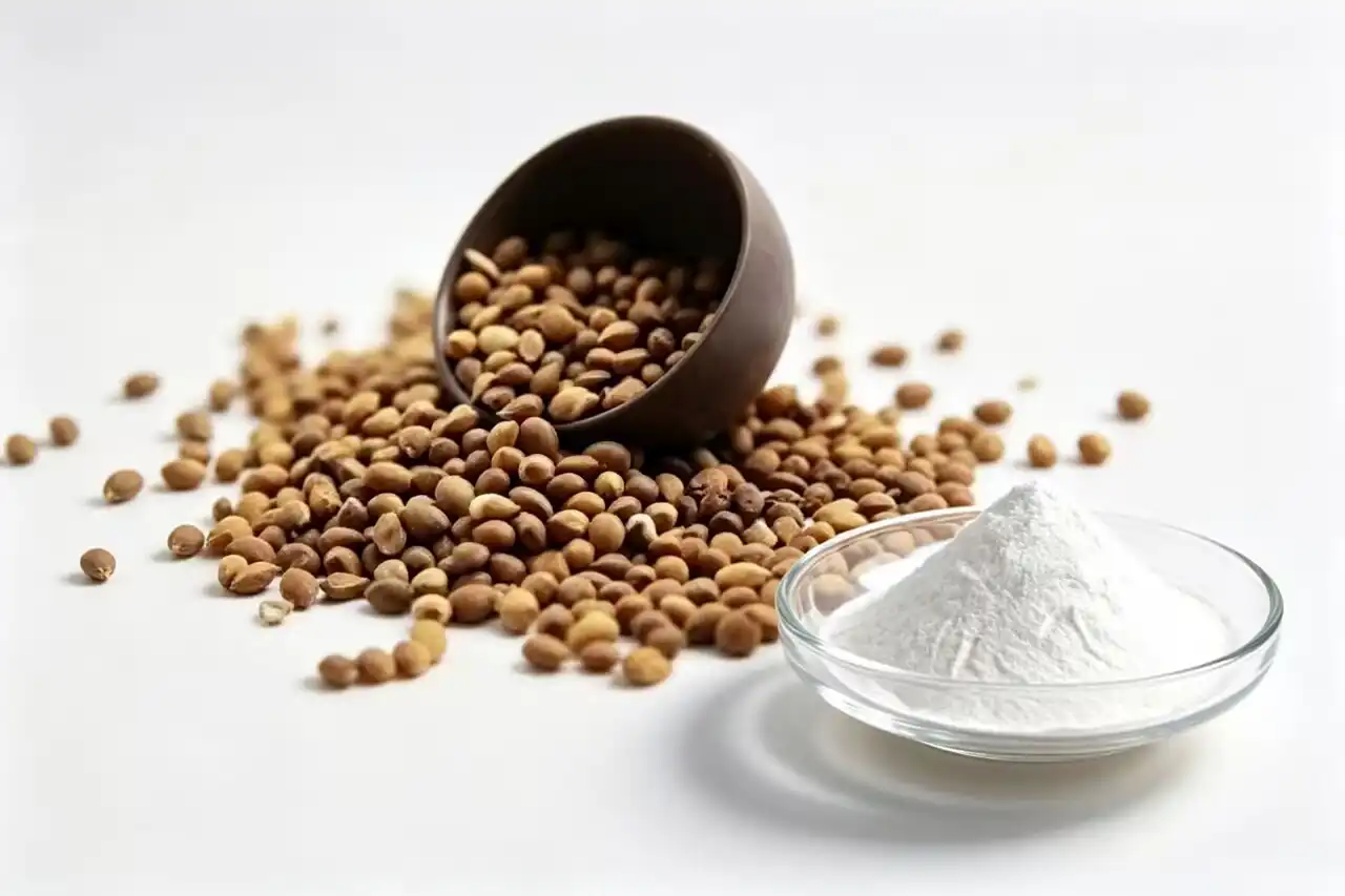 What are the potential skin benefits of semen pruni extract?
