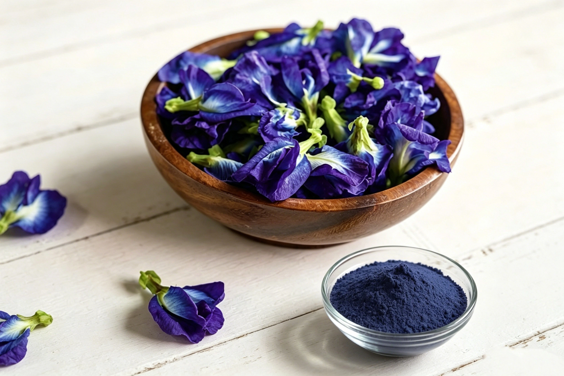 What is butterfly pea flower extract used for?