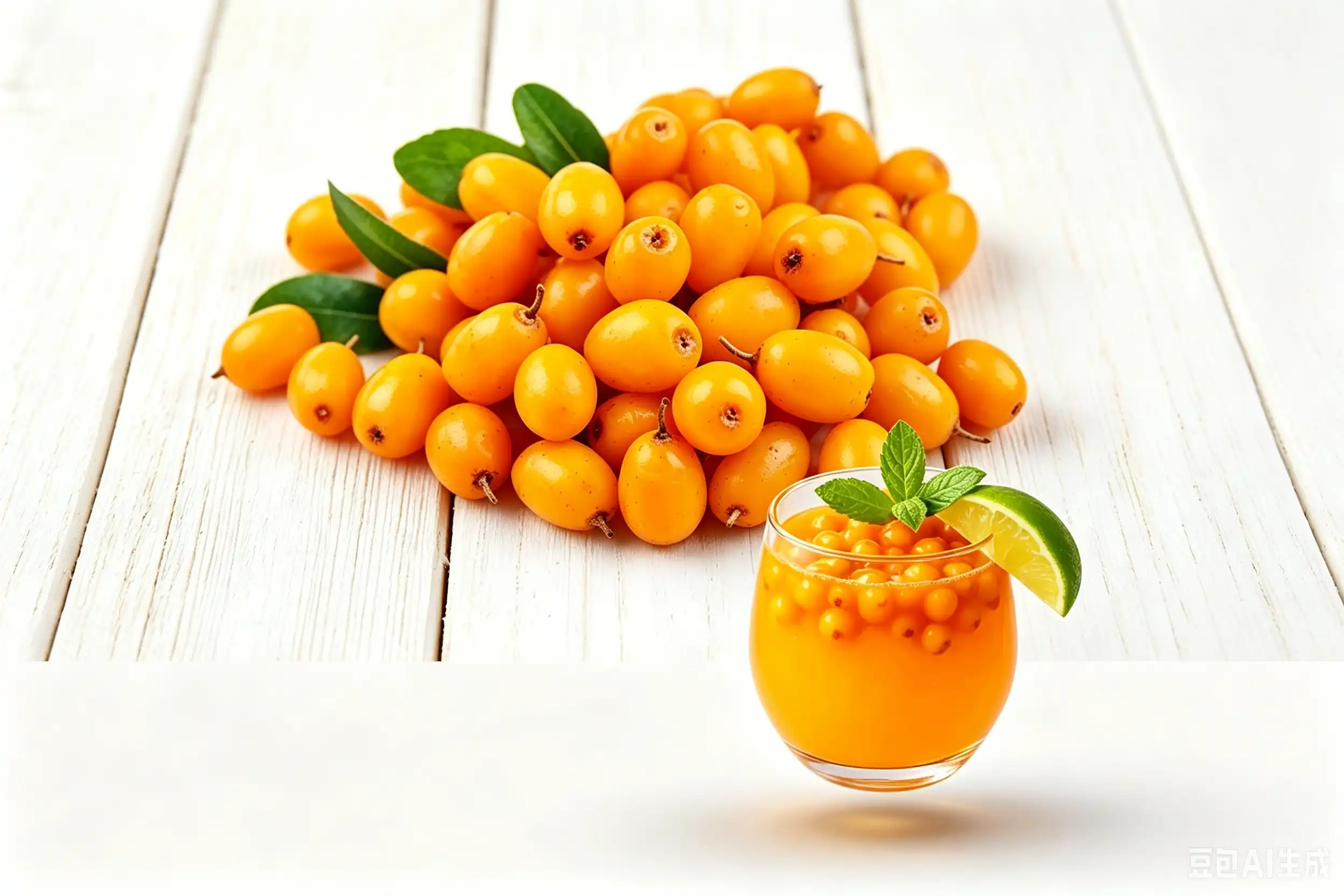 Sea buckthorn puree for skin glow