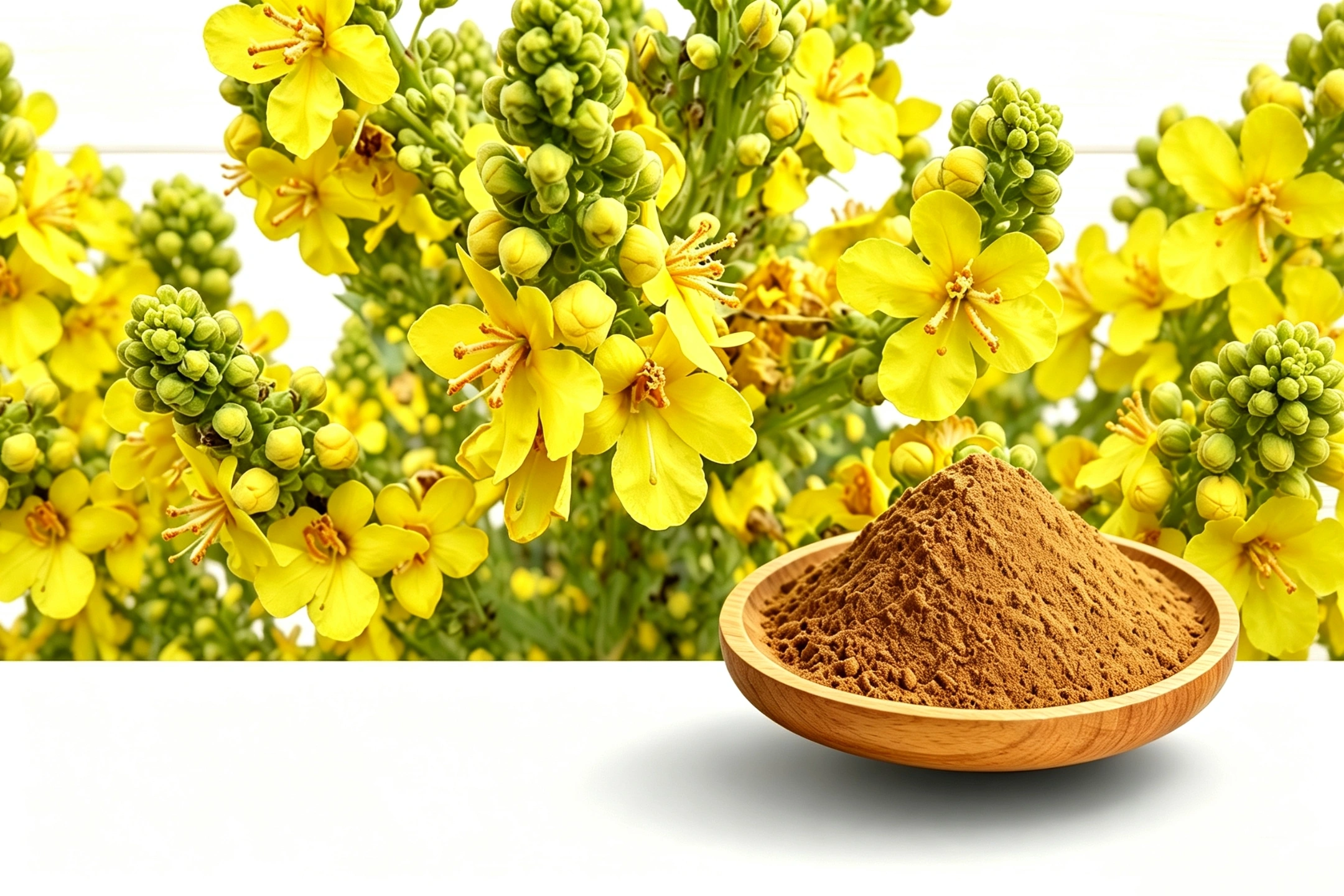 Mullein powder for lung cleanse and respiratory health
